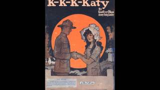 The Syncopating Stars 'K K K Katy' Original Accoustic 78 rpm