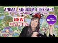 Animal Kingdom Itinerary - Kids Edition with Genie Plus