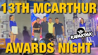 13TH MCARTHUR AWARDS NIGHT