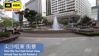【HK 4K】尖沙咀東 街景 | Tsim Sha Tsui East Street View | DJI Pocket 2 | 2021.05.20