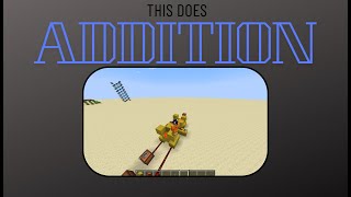 Minecraft - Full Adder Tutorial (RCA)