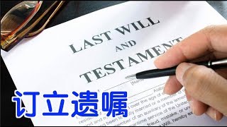 在美国如何订立遗嘱？|Make a Will