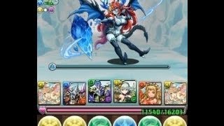 パズドラ【ヘラ・イース降臨！超地獄級】麒麟・サクヤPT　ノーコン！攻略ver.1