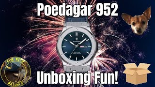 Poedagar 952 Quartz Watch Unboxing Fun!