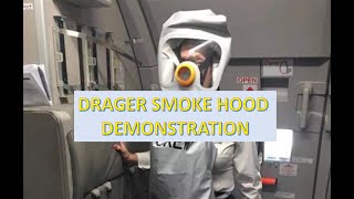 Drager Smoke Hood demonstration