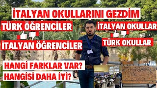 İtalyan Okullarını Gezdim! Türk Öğrenciler/Okullar VS İtalyan Öğrenciler/Okullar! Şaşırtıcı Farklar!