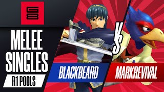 Blackbeard vs. markrevival - Melee Singles R1 Pools - Genesis 8