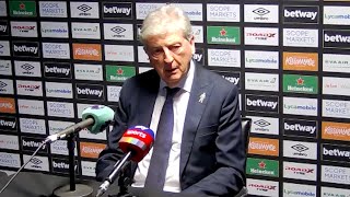 West Ham 1-1 Crystal Palace - Roy Hodgson - Post-Match Press Conference