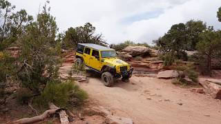 Moab JEEP TRAIL:  Top of the world (BOH) 2018