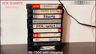 # HINDI MOVIES \u0026 SONGS VHS SOLD OUT