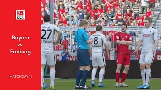Bayern München - SC Freiburg 2-2 | Highlights | Matchday 11 - Bundesliga 2021/22 | FIFA 16