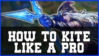 How To Kite and CS Like a PRO with Attack Move Click Explained - League of Legends