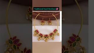 Hasli necklace💞trending 💞Meesho best deals💞latest design 💞#jewellery #trending#kavita#fashion#shorts