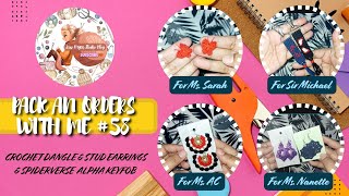 Pack an orders with me #58 @jiuvmyerstudiovlog  #packing #trending #order #viral #youtube #crochet