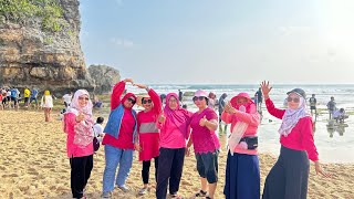 PKK Mutiara Indah 04 Kudu Baki || Goes to Jungwook & Pantai Drini || MUBAROK TOUR SOLO