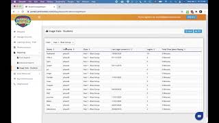 Teachers - How to Download Student Usage Reports