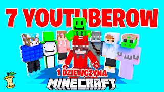 7 YOUTUBERÓW vs DZIEWCZYNA - MINECRAFT KOKSCRAFT.PL