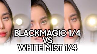 Kase Filters | Blackmagic 1/4 vs White Mist 1/4