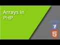 Arrays in PHP