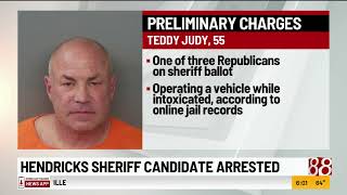 Candidate for Hendricks County, Indiana, sheriff arrested