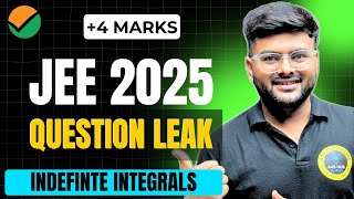 Indefinite Integrals JEE Main PYQs I JEE Main 2025 I JEE Main PYQs 2025 #jee2025