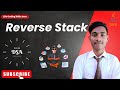 Reverse Stack  || interview questions || coding ninjas || java
