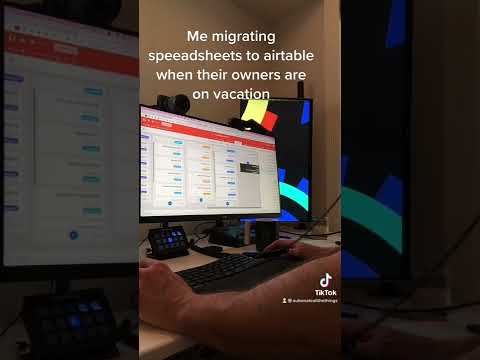 Migrate from spreadsheets to Airtable #Shorts