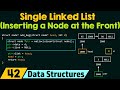 Single Linked List (Inserting a Node at the Beginning)
