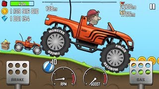 Hill Climb Racing/ MONSTER TRUCK Country Side Daily Challenge*Gameplay make for Kid#163