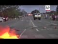 Protests turn violent as people demand better housing and water supplies