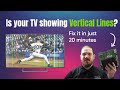 Does your TV have vertical lines? TV Parts Today can help you get your TV fixed! Check us out!