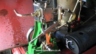 VINTAGE STUART TURNER No 4 STEAM ENGINE LIVE STEAM TEST