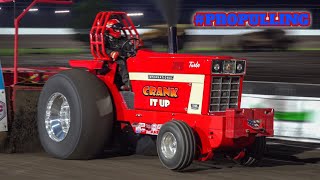 Red, White, \u0026 Boom Tractor Pulling 2024: Super Farm Tractors: Joliet, IL. Route 66 Dirt Oval. PPL