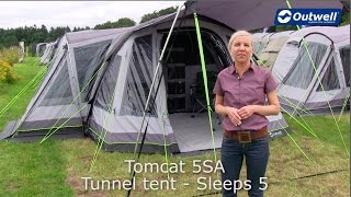 Outwell Tomcat 5SA Tent | Innovative Family Camping