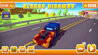 BLOCKY HIGHWAY : TRAFFIC RACING ( LEVEL 52 ) ANDROID GAMEPLAY