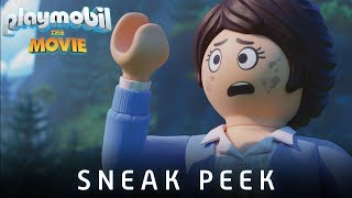 PLAYMOBIL: THE MOVIE | SNEAK PEEK | Marla jumps into Playmobil universe