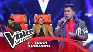 Pahan Sankalpa-Adare Pawasala (ආදරේ පවසලා) |Blind Auditions | The Voice Sri Lanka