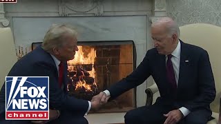 Biden congratulates Trump during historic Oval Office meeting: 'Welcome back'