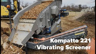 Komplet Kompatto 221 Mobile Compact Screener Processing Wood Chips