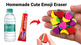 How to make Kneaded Eraser at home/DIY Kneaded Eraser/homemade Kneaded Eraser/diyEmoji Eraser#eraser