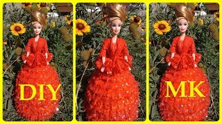 DIY. КУКЛА ШКАТУЛКА №3 БАРБИ. МАСТЕР КЛАСС. СВОИМИ РУКАМИ. DOLL BOX NO. 3