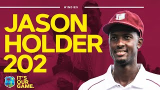 Unbeaten Match-Winning Innings 202* | Jason Holder Stars With The Bat | West Indies v England