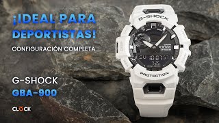 G-Shock GBA-900 Tutorial Configuración COMPLETA