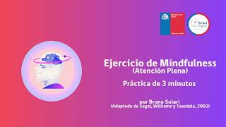 Ejercicio de Mindfulness (Atención Plena) en 3 minutos