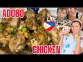 CHICKEN ADOBO Mama Sita’s🍗🇵🇭/ My family is happy in the Philippines❤️