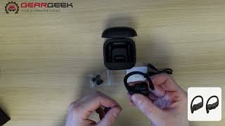 Gear Geek Pro-Power Wireless Earbuds Unboxing, Setup and Review