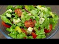 The most delicious Greek salad! Very simple, fast and useful!