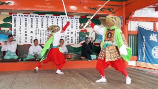 奉納神楽 天皇遣 5/6 片ケ瀬 扇森稲荷神社 初午大祭