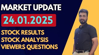 24.01.2025  Share Market Update| Stock Analysis, Results, Dividends and Important Data |MMM|TAMIL