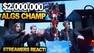 $2,000,000 ALGS CHAMPION | Apex Legends Finals